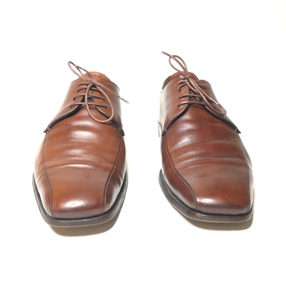 Prada Oxford Derby Lace Up Leather Dress Shoes main image 7